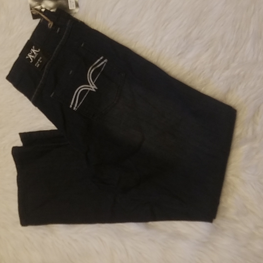 K & K BLACK JEANS SIZE 16